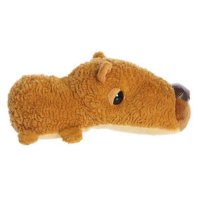 Aurora Medium Brown Schnozzles 11" Cameron Capybara Playful Stuffed Animal