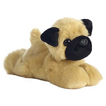 Aurora Small Brown Mini Flopsie 8" Mr.pugster Adorable Stuffed Animal
