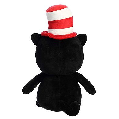 Aurora Medium Multicolor Dr. Seuss 12" Pop Art Cat In The Hat Whimsical Stuffed Animal