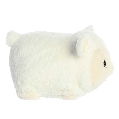 Aurora Medium White Spudsters 10" Sharla Sheep Adorable Stuffed Animal