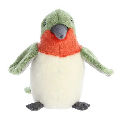 Aurora Small Green Mini Flopsie 8" Ruby-throated Hummingbird Adorable Stuffed Animal