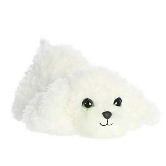 Aurora Medium White Playful Pretties 10" Morgan Maltese Adorable Stuffed Animal