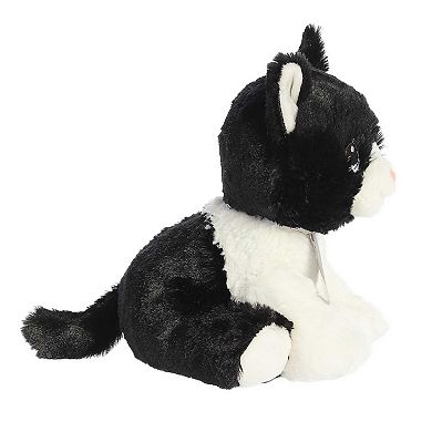 Aurora Small Black Precious Moments 8.5" Whiskers Kitten Inspirational Stuffed Animal