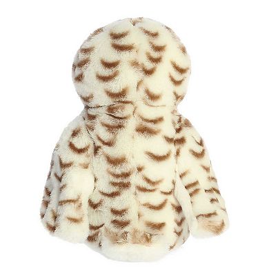 Aurora Small White Eco Nation 9" Snowy Owl Eco-friendly Stuffed Animal