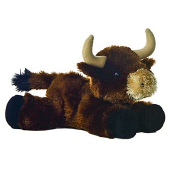 Aurora Small Brown Mini Flopsie 8" Brown Toro Adorable Stuffed Animal