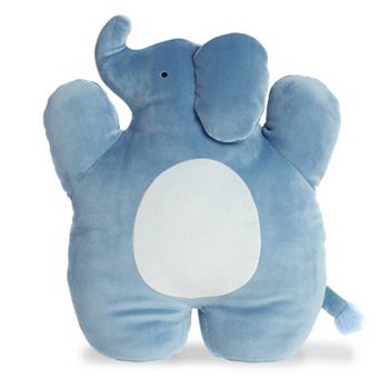 Aurora Large Blue Spongecakes 16" Jelly Elephant Squishy Stuffed Animal