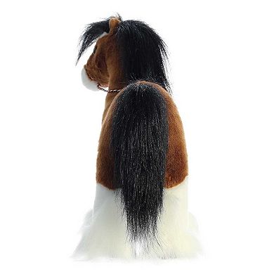 Aurora Large Brown Breyer 13" Clydesdale Exquisite Stuffed Animal