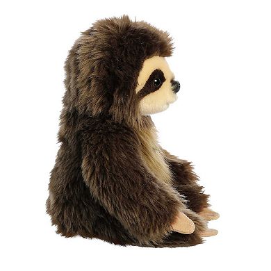 Aurora Small Brown Miyoni Tots 8.5" Baby Sloth Adorable Stuffed Animal