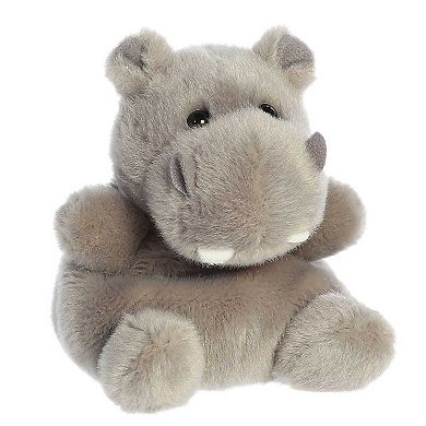 Aurora Mini Grey Palm Pals 5" Hunk Hippo Adorable Stuffed Animal
