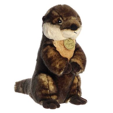 Aurora Medium Brown Miyoni Tots Sitting Pretty 10" River Otter Adorable ...
