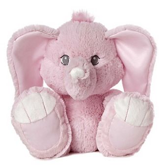 Ebba Medium Pink Baby Taddles 10" Elephant Pink Playful Baby Stuffed Animal