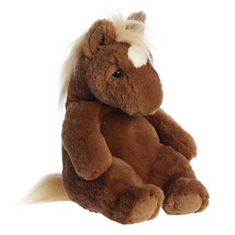 Aurora Large Brown Sluuumpy 15" Da Horse Cozy Stuffed Animal