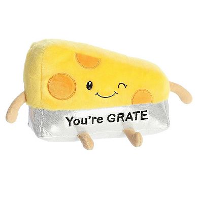 Aurora Medium Yellow Just Sayin' 10" You're Grate Witty Stuffed Animal