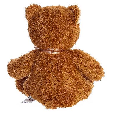 Aurora Medium Brown Bear 12" Brown Sugar Snuggly Stuffed Animal