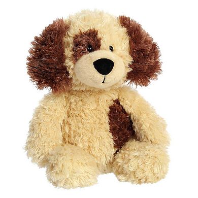 Aurora Medium Brown Tubbie Wubbies 12" Spotty Pup Snuggly Stuffed Animal