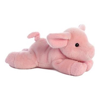Aurora Small Pink Mini Flopsie 8" Pickles Piglet Adorable Stuffed Animal