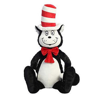 Aurora X-large Multicolor Dr. Seuss 38" Jumbo Cat In The Hat Whimsical Stuffed Animal