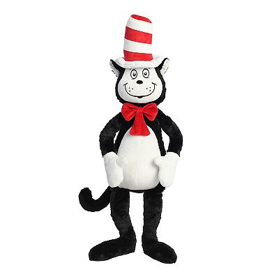 Aurora X-large Multicolor Dr. Seuss 38" Jumbo Cat In The Hat Whimsical Stuffed Animal