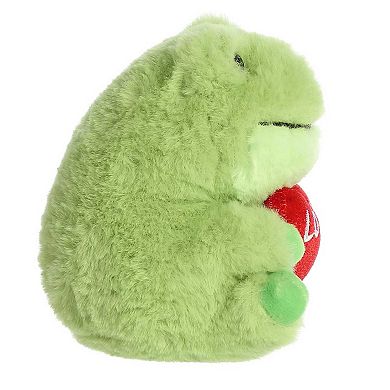 Aurora Mini Green Rolly Pet 5" Love Frog Round Stuffed Animal