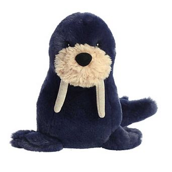Ebba Small Blue Splasheez 9" Walrus Colorful Baby Stuffed Animal