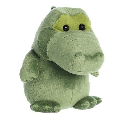 Aurora Large Green Happy Hippo And Friends 13" Happy Alligator Whimsical Stuffed Animal
