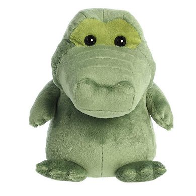 Aurora Large Green Happy Hippo And Friends 13" Happy Alligator Whimsical Stuffed Animal