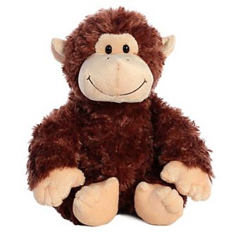 Aurora Medium Brown Tubbie Wubbies 12" Chimp Snuggly Stuffed Animal