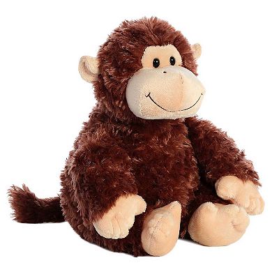 Aurora Medium Brown Tubbie Wubbies 12" Chimp Snuggly Stuffed Animal