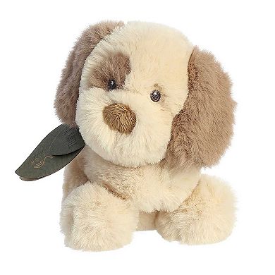 Ebba Small Brown Eco Ebba 6" Toddy Dog Rattle Playful Baby Stuffed Animal
