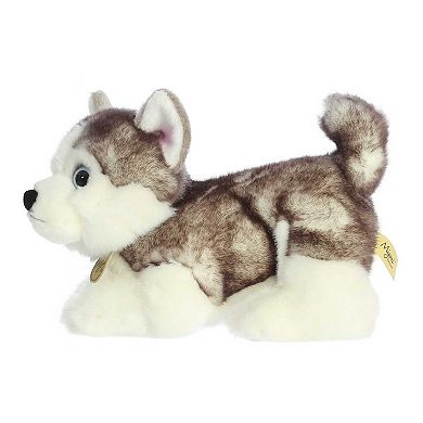 Aurora Medium Gray Miyoni Tots 10" Siberian Husky Pup Adorable Stuffed ...