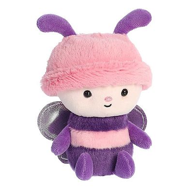 Aurora Small Pink Spring Bebe Bugs 7.5" Butterfly Vibrant Stuffed Animal