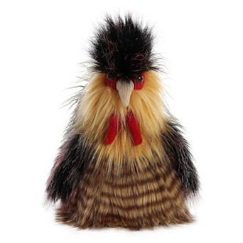 Aurora Medium Multi-color Luxe Boutique 11" Jacques Rooster-cockerel Exquisite Stuffed Animal