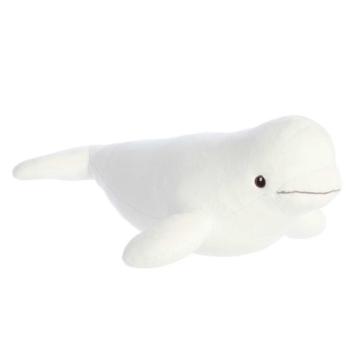 Детские мягкие игрушки Aurora Large White Destination Nation 15.5" Beluga Adventurous Stuffed Animal