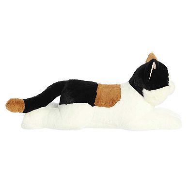 Aurora Large White Super Flopsie 27" Esmeralda Cat Adorable Stuffed Animal