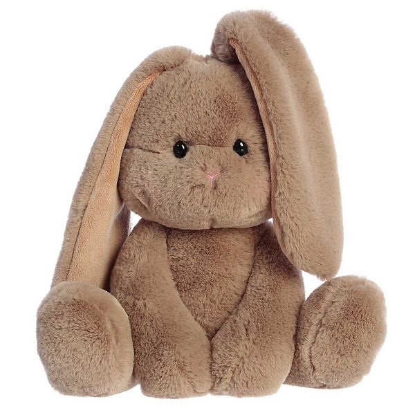 Aurora Large Taupe Spring 14" Candy Cottontails Vibrant Stuffed Animal