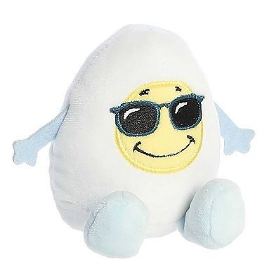 Aurora Mini White Eggspressions 3.5" Sunny Egg Punny Stuffed Animal