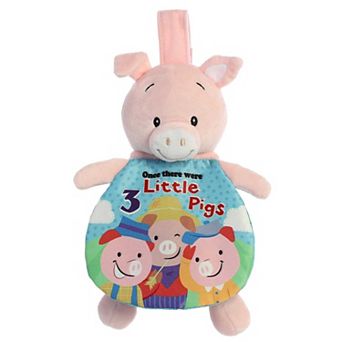 Ebba Small Multicolor Story Pals 9" 3 Little Pigs Educational Baby Stuffed Animal