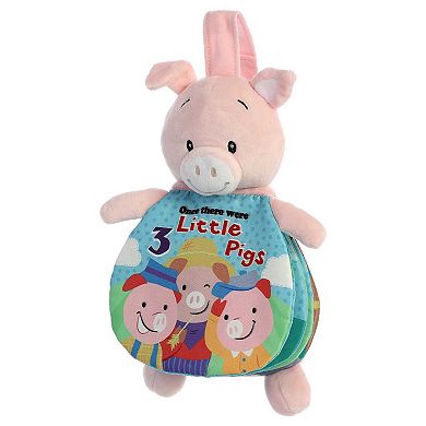 Ebba Small Multicolor Story Pals 9" 3 Little Pigs Educational Baby Stuffed Animal