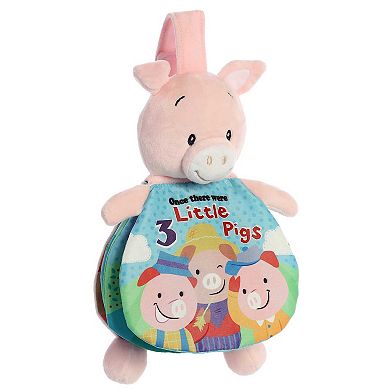 Ebba Small Multicolor Story Pals 9" 3 Little Pigs Educational Baby Stuffed Animal
