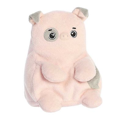 Aurora Small Pink Fluffles 9" Purdi Pig Whimsical Stuffed Animal