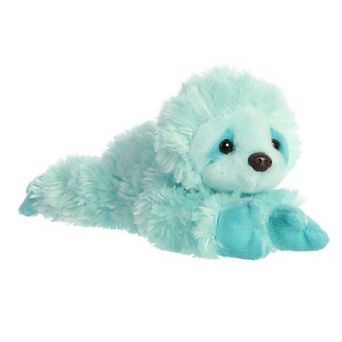Aurora Small Blue Mini Flopsie 8" Minty Sloth Adorable Stuffed Animal