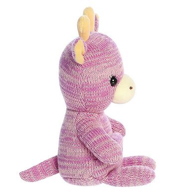 Aurora Medium Purple Cozyroos 10" Giraffe Snuggly Stuffed Animal