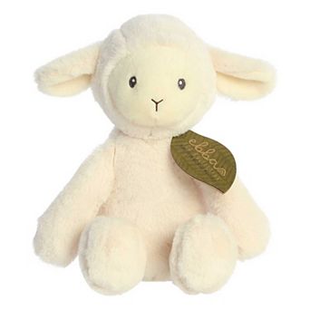 Ebba Large White Eco Ebba 12.5" Lamb Baby Stuffed Animal