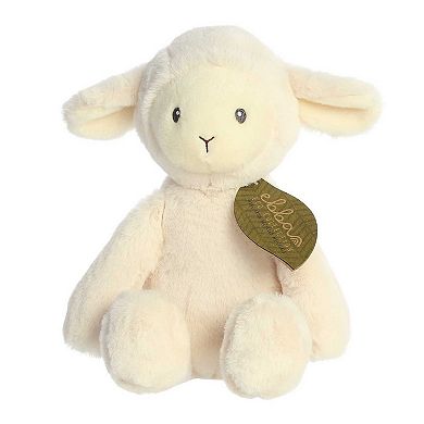 Ebba Large White Eco Ebba 12.5" Lamb Baby Stuffed Animal