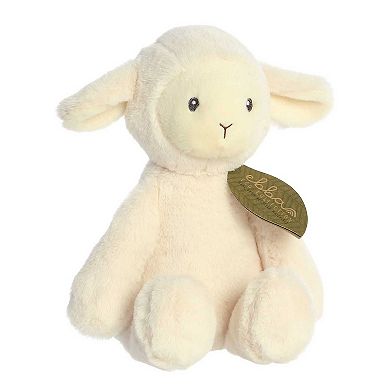 Ebba Large White Eco Ebba 12.5" Lamb Baby Stuffed Animal