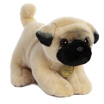 Aurora Medium Brown Miyoni Tots 10" Pug Pup Adorable Stuffed Animal