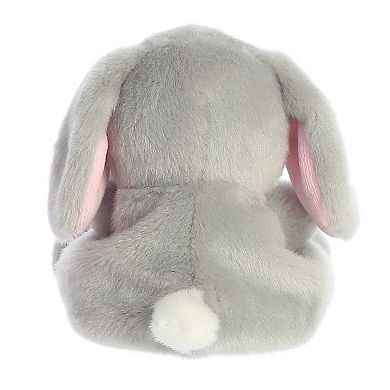 Aurora Mini Grey Palm Pals 5" Pebbles Bunny Adorable Stuffed Animal