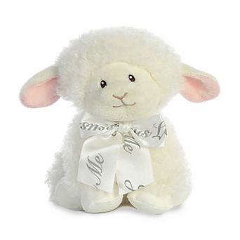 Ebba Small White Blessing Lamb 8" Blessings Lamb Playful Baby Stuffed Animal