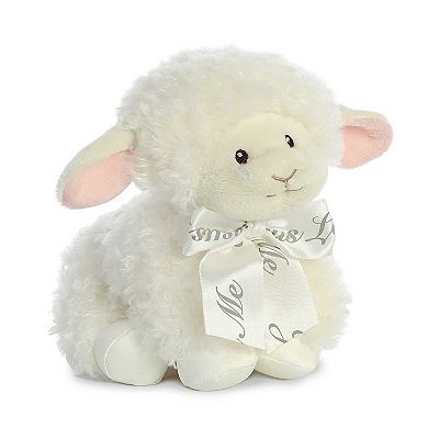 Ebba Small White Blessing Lamb 8" Blessings Lamb Playful Baby Stuffed Animal