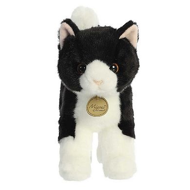 Aurora Medium Black Miyoni 10" Tuxedo Cat Adorable Stuffed Animal